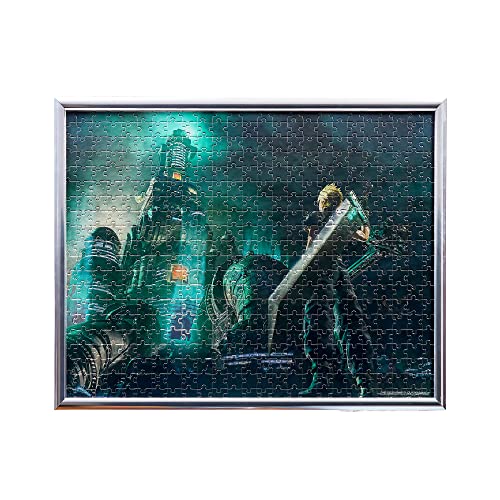 "Final Fantasy VII Remake" 500 Piece Jigsaw Puzzle Key Art Cloud