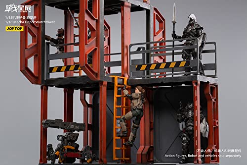 JOYTOY Battle for the Stars Mecha Depot Observation Tower 1/18 Scale Diorama