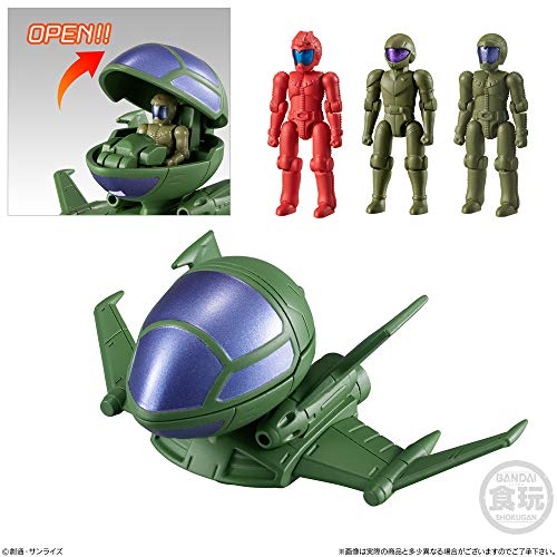 Mobile Suit Gundam Micro Wars 3, Pack of 10, Candy Toy, Gum (Gundam Series)