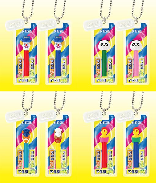 PEZ Ball Chain Mascot Box