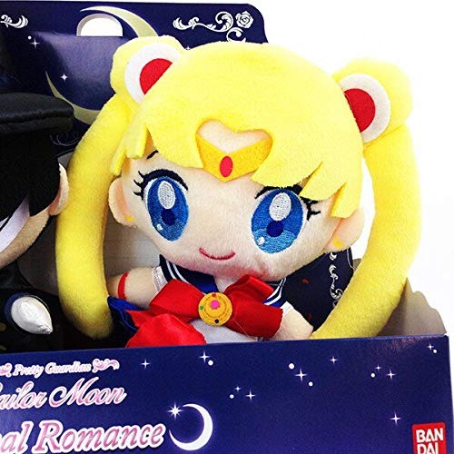 "Sailor Moon" Nuimas Plush Pair Set Sailor Moon & Tuxedo Mask