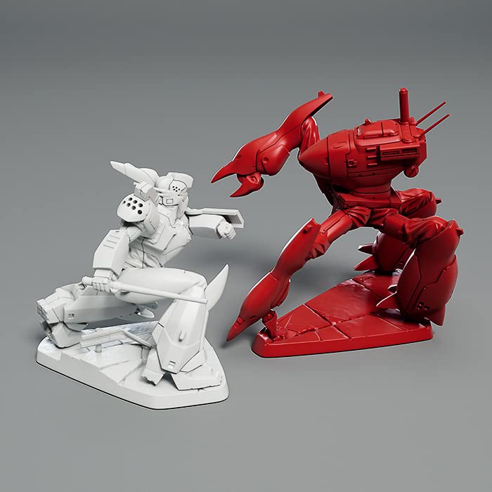 Mobile Police PATLABOR PLAMAX MF-71 minimum factory Ingram & Crab-Man High Leg Labor Color Ver.
