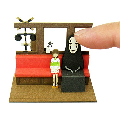 Miniatuart Kit Studio Ghibli Mini "Spirited Away" Unabara Dentetsu ni Notte