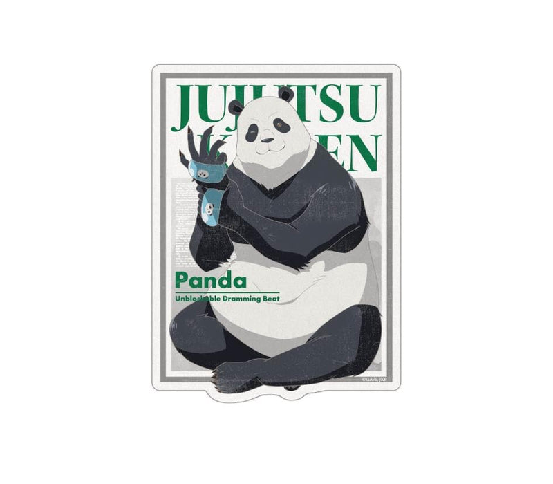 Jujutsu Kaisen Travel Sticker 4 6 Panda