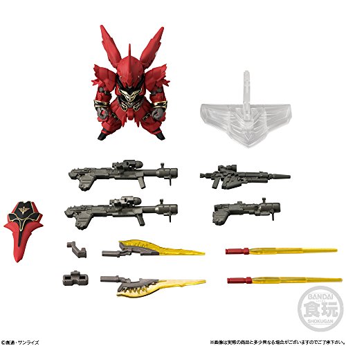 MSN-06S Sinanju (Full Weapon Set version) Bandai Shokugan Kidou Senshi Gundam UC - Bandai