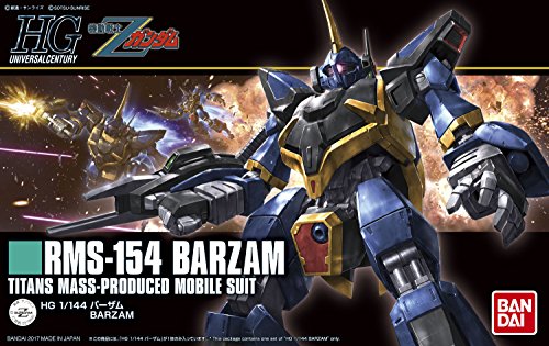 RMS-154 BARZAM - Scala 1/144 - HGUC Advance of Zeta: La bandiera dei Titani - Bandai