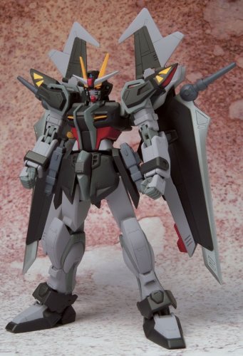 GAT-X105E+AQM/E-X09S Strike Noir Gundam Extended Mobile Suit in Action!! Kidou Senshi Gundam SEED C.E. 73 Stargazer - Bandai