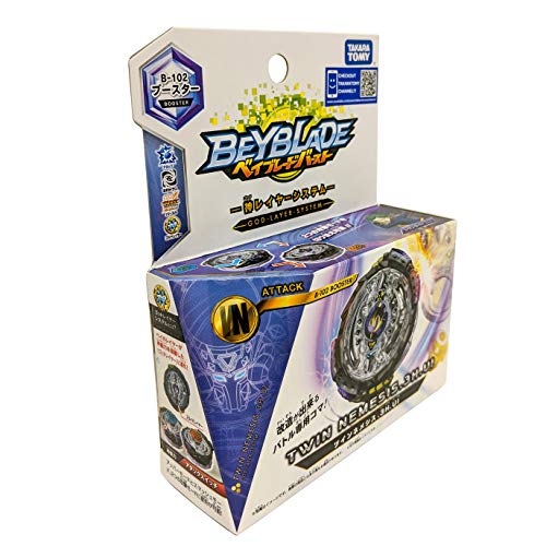 Beyblade Bowst B-102 Booster Twin Nemisis.3h.ul