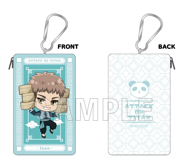 "Attack on Titan" Eco Bag with Storage Pouch China Ver. Jean