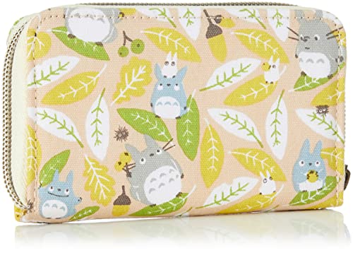 "My Neighbor Totoro" Lots of leaves Ensemble Textile Series Jabara Card Case