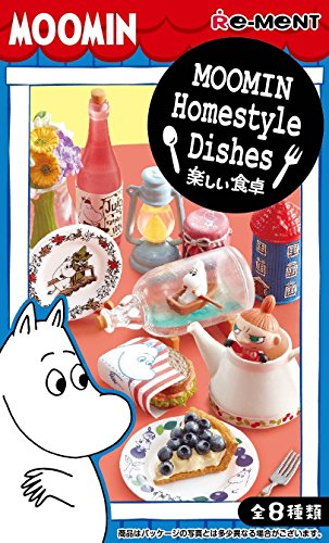 Moomin Homestyle Dishes Tanoshii Shokutaku Moomin - Re-Ment