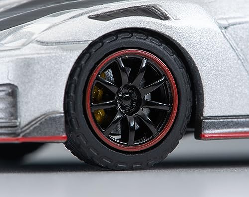 1/64 Scale Tomica Limited Vintage NEO TLV-N254d NISSAN GT-R NISMO Special Edition 2022 Model (Silver)