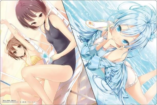 Bushiroad Rubber Mat Collection V2 Vol. 1066 Dengeki Bunko "Denpa Onna to Seishun Otoko" Touwa Erio / Mifune Ryuko / Maekawa-san