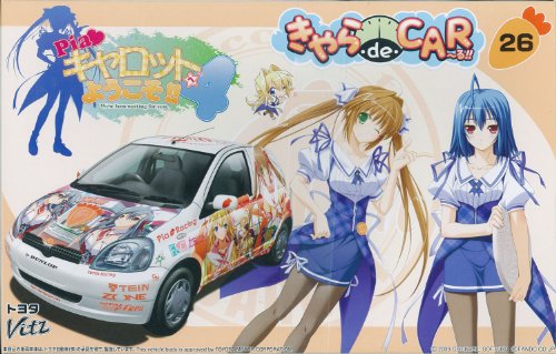 Toyota Vitz 1/24 scale - Itasha Pia♥Carrot e Youkoso!! 4 - Fujimi
