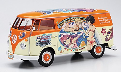 Volkswagen Type 2 Delivery Van (Egg Girls Summer Paint 2016 version) - 1/24 scale - Egg Girls series - Hasegawa