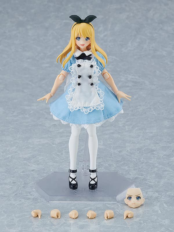 figma Styles figma Female Body (Alice) with Dress + Apron Outfit