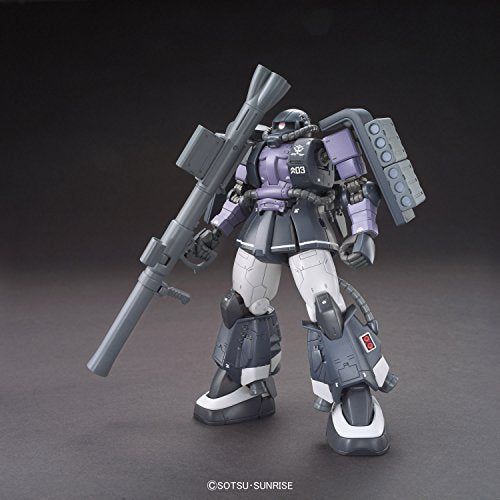 MS-06R-1A Zaku II tipo di mobilità ad alta mobilità (versione nera tri-stars) - scala 1/144 - HG Gundam l'origine, Kicou Senshi Gundam: The Origin - Bandai