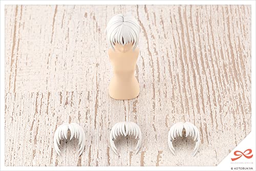 After School Short Wig A White & Chocolate Brown