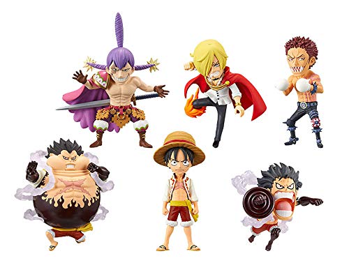 One Piece World Collectable Figure Battle of Luffy Whole Cake Island One Piece - Banpresto