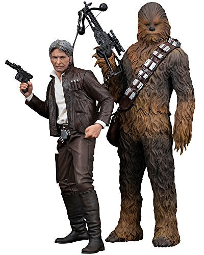 Han Solo & Chewie  - 1/10 scale - ARTFX+ Star Wars: The Force Awakens - Kotobukiya