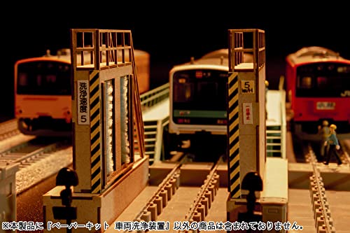 1/80 Scale Paper Kit Train Washer