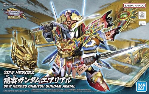 "SD Gundam World Heroes" Onmitsu Gundam Aerial