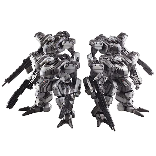 Front Mission Structure Arts 1/72 Scale Plastic Model Kit Series Zenith DV White 4 Set