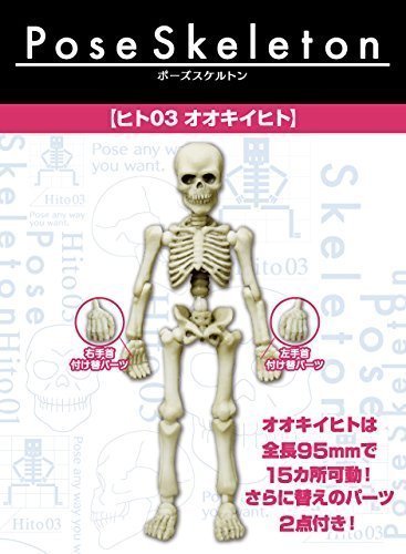 Human 03 Pose Skeleton - Re-Ment