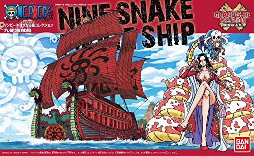 Bandai Model Kit One Piece Boa Hancock Nine Snake Ship Grand Ship Colección