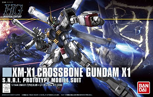 XM-X1 (F97) Crossbone Gundam X-1 - 1/144 Skala - HGUC, Kidou Senshi Crossbone Gundam - Bandai