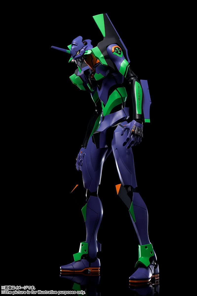 "Rebuild of Evangelion" DYNACTION Humanoid Decisive Weapon Artificial Human Evangelion EVA-01 + Cassius Spear (Renewal Color Edition)