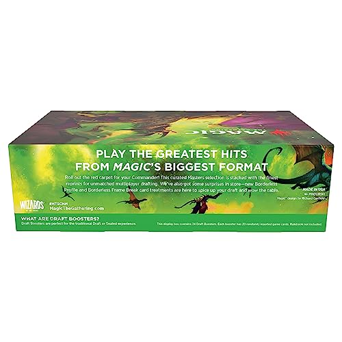 MAGIC: The Gathering Commander Masters Draft Booster (English Ver.)