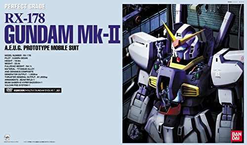 RX-178 Gundam Mk-II (AEUG Colors version) - 1/60 scale - PG (#06) Kidou Senshi Z Gundam - Bandai