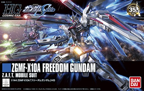 ZGMF-X10A Freedom Gundam (Reactive ver. versión)-escala 1/144-HGCEHGUC (#192), Kidou Senshi Gundam SEED-Bandai
