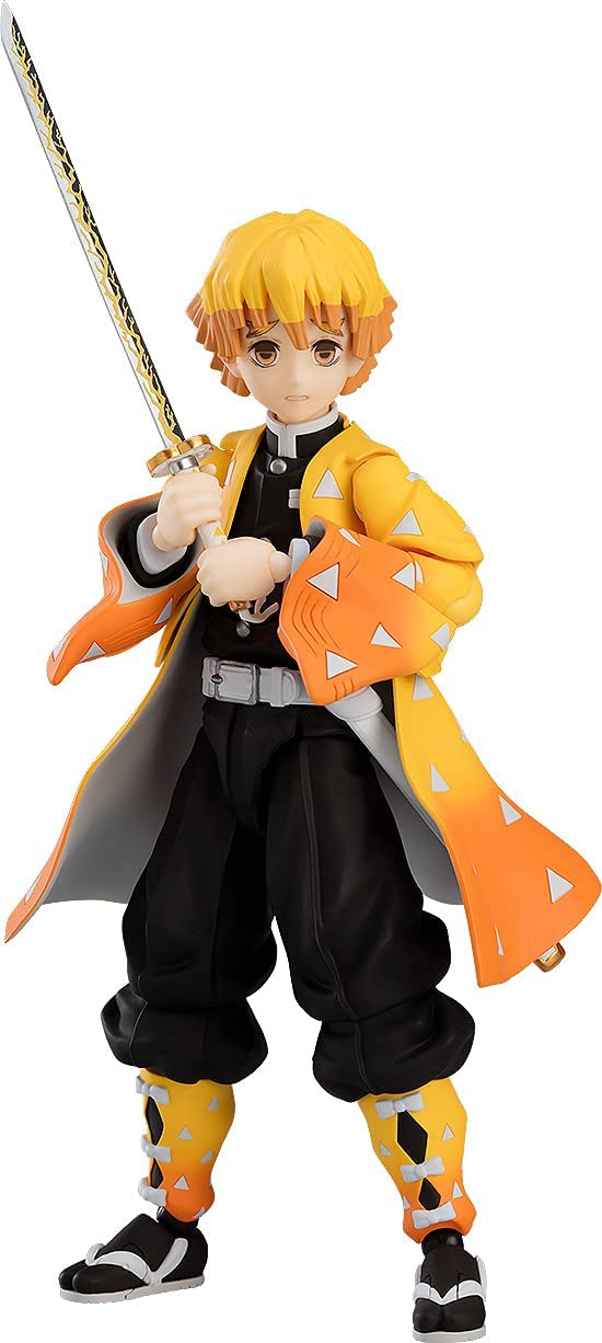 "Demon Slayer: KIMETSU No Yaiba" Figma # 522 Agatsuma Zenitsu (max usine)