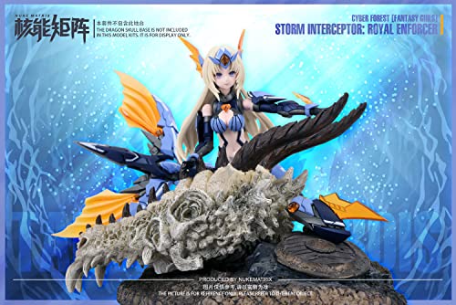 NUKE MATRIX "CYBER FOREST FANTASY GIRLS" STORM INTERCEPTOR: ROYAL ENFORCER PLASTIC MODEL KIT