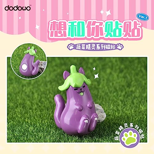 DODOWO VEGETABLE FAIRY "WANNA STICK WITH YOU" SERIES VER. 1 TRADING MAGNET FIGURE