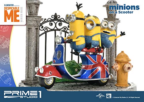 Prime Collectible Figure "Minions" Minions on a Scooter Statue PCFMINI-04