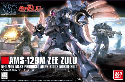 AMS - 129m ZEE Zulu - 1 / 144 Scale - hguc (# 132) Kidou Senshi Gundam UC - bendai