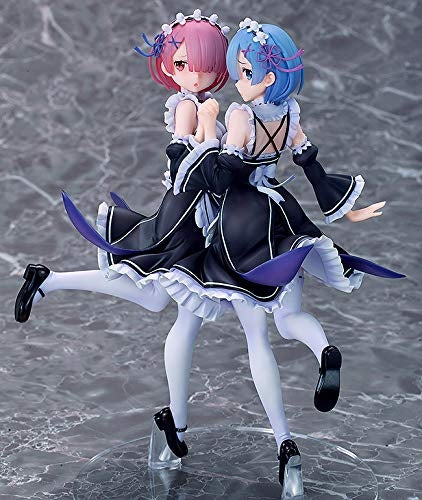 Re:Zero kara Hajimeru Isekai Seikatsu - Ram & Rem - 1/7 - Twins Ver. (Souyokusha, Good Smile Company)