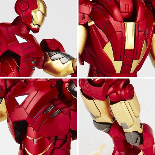 Iron Man Mark VI Legacy of Revoltech (LR-040) Revoltech SFX Iron Man - Kaiyodo