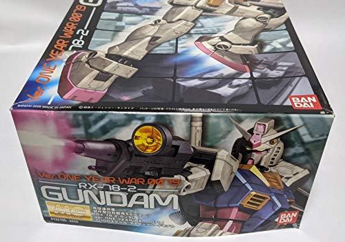 RX-78-2 Gundam (Ver. ONE YEAR WAR version) - 1/100 scale - MG (#078) Kidou Senshi Gundam - Bandai