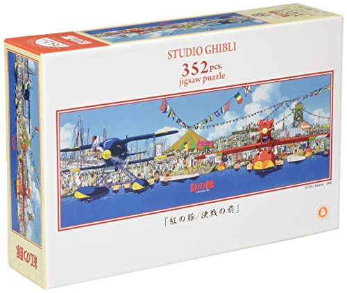 352 Peace Jigsaw Puzzle "PORCO ROSSO" Before the decisive battle 18 2x51 5cm 352 201