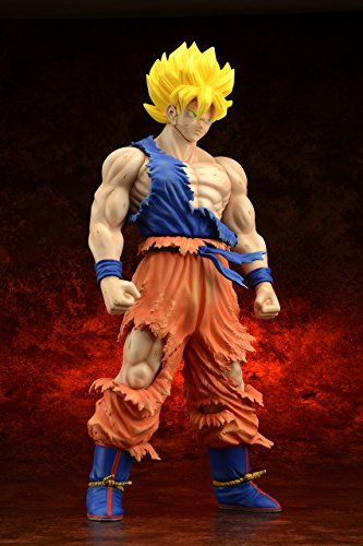 Son Goku SSJ Gigantic Series Damage ver. Dragon Ball Z - X-Plus