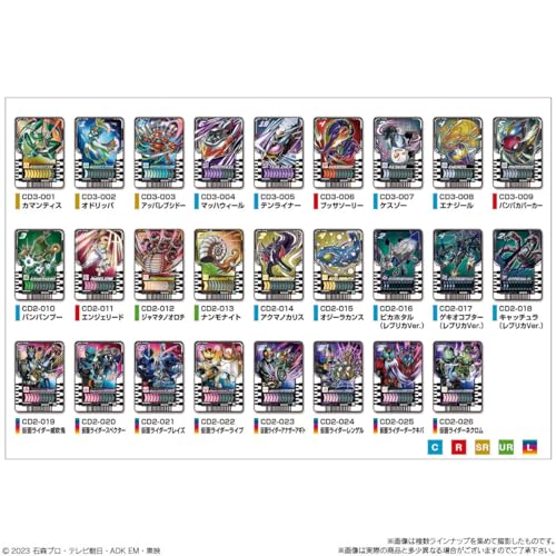 "Kamen Rider Gotchard" Ride Chemy Trading Card Wafer Card 03