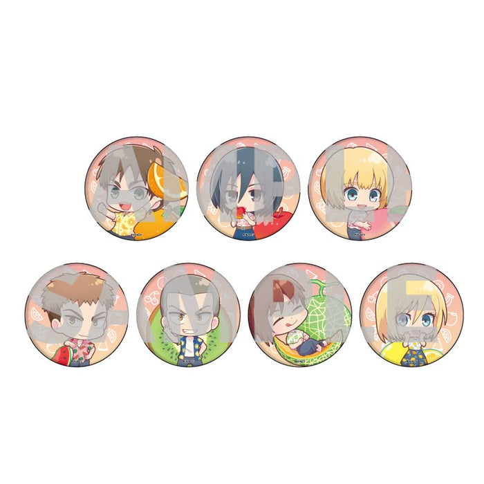Can Badge "Attack on Titan" 38 Fruit Ver. (Mini Character)