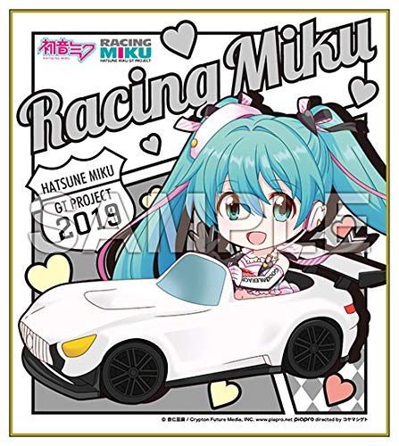 Nendoroid Plus Hatsune Miku GT Project Racing Miku 2019 Ver. Mini Shikishi 3