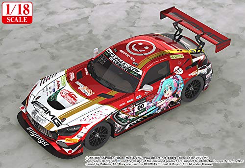 Hatsune Miku GT Project 1/18 Mercedes-AMG Team GOOD SMILE 2019 SUZUKA 10Hours Ver.