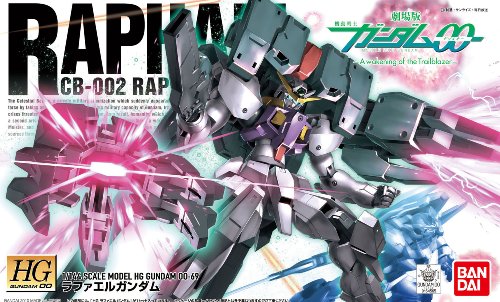 CB-002 Raphael Gundam -1/144 scala - HG00 (3569) Gekijoban Kidou Senshi Gundam 00: Un Wakening of the Trailblazer - Bandai ai ai