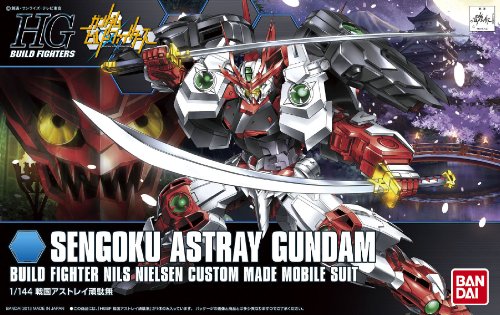 Samurai No Nii Sengoku Astray Gundam - 1/144 Scale - HGBF (# 007) Gundam Build Fighters - Bandai